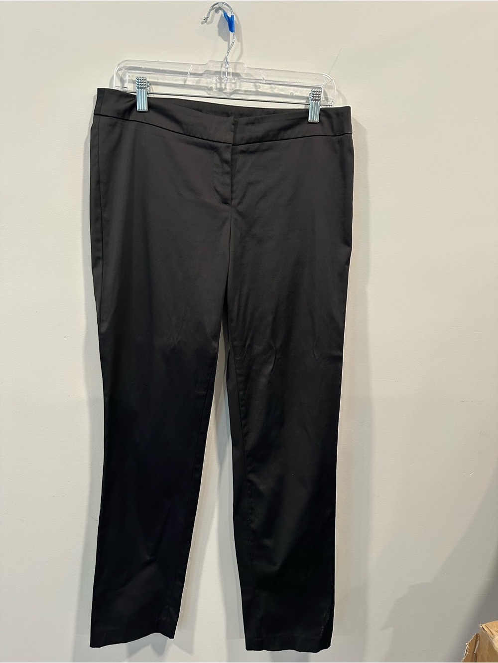 Willi Smith Black Straight-Leg Dress Pants